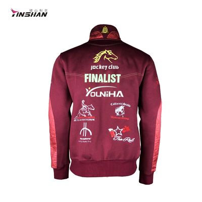 Customized Color Waterproof Cotton Conbimed Horse Riding Jackets for Unisex Riders