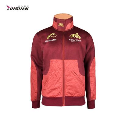 Customized Color Waterproof Cotton Conbimed Horse Riding Jackets for Unisex Riders
