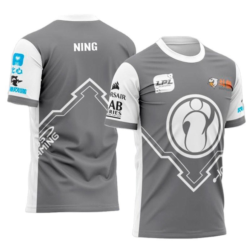 Sportswear Custom Wicking Breathable Teamwear E-sports Printed Logo T-shirts for Esports